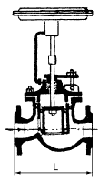 25с37нж (Ду80; Ру160) - клапан регулирующий